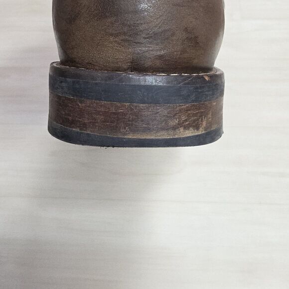 Rhodes Felix Chukka Lace Up Boots Huckberry Brown Leather Men's US Size 10 - Picture 10 of 10